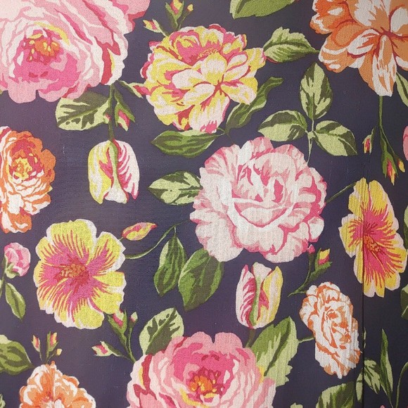 Bobeau Women's Floral Sleeveless Top Size 3X Hi-Lo Blouse Light Weight - Picture 6 of 11